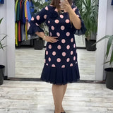 Pia – Elegantní a pohodlné midi šaty