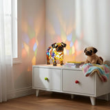 Mopslík - Lampa ve Vitráži
