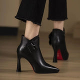 SVETLANA | BOTY NA PODPATKU S OVERSIZE SLOUPOVOU SBUKOU