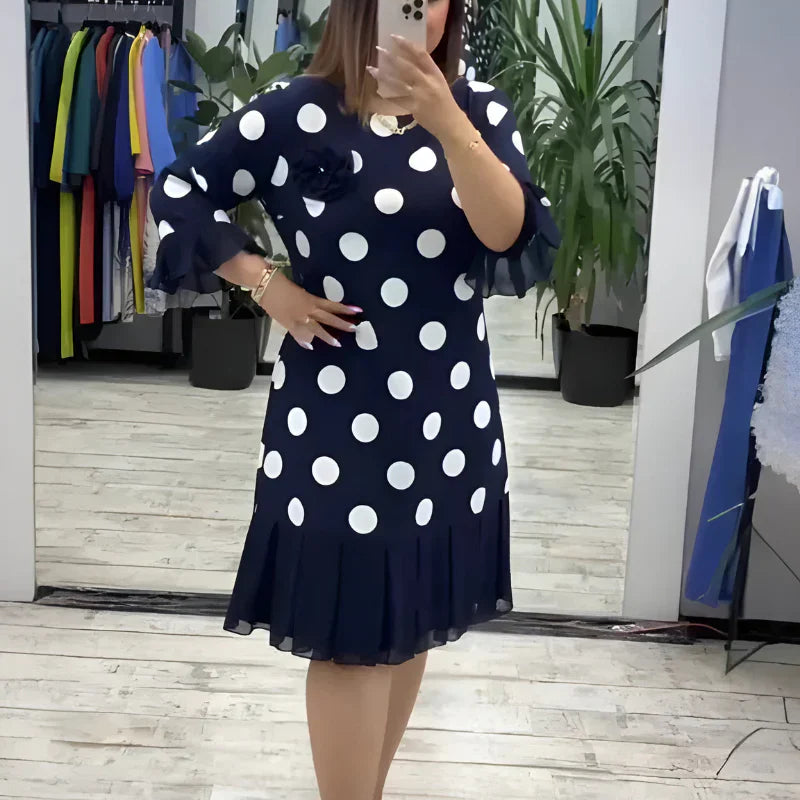 Pia – Elegantní a pohodlné midi šaty