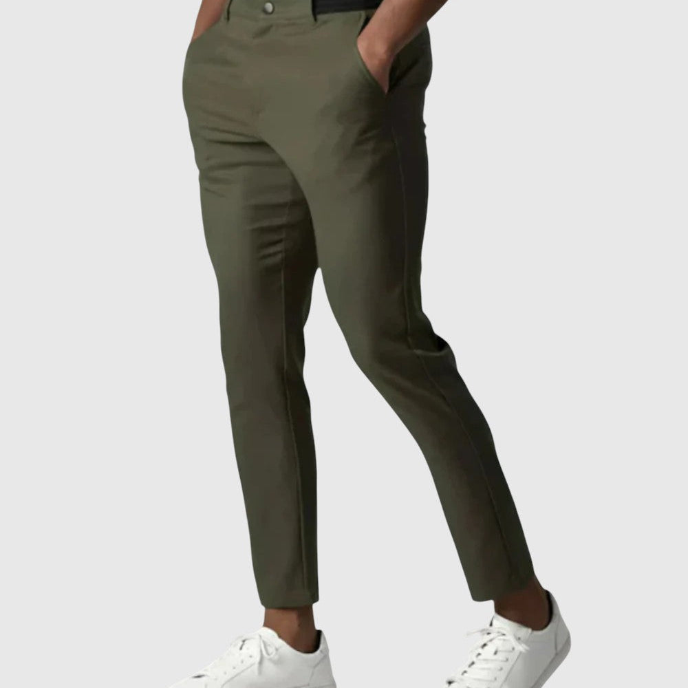 Romanek | Kalhoty Elio Stretch z bavlny