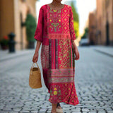 Ellie | Maxi šaty Boho s uvolněnou elegancí
