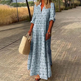 Nora | Elegantní Boho Maxi Šaty