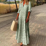 Nora | Elegantní Boho Maxi Šaty
