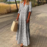 Nora | Elegantní Boho Maxi Šaty