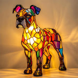 Rocky - Lampa ve vitráži