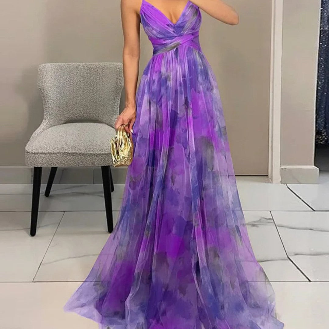 Elena | Květinová elegance v maxi šatech (LIMITOVANÁ EDICE!)